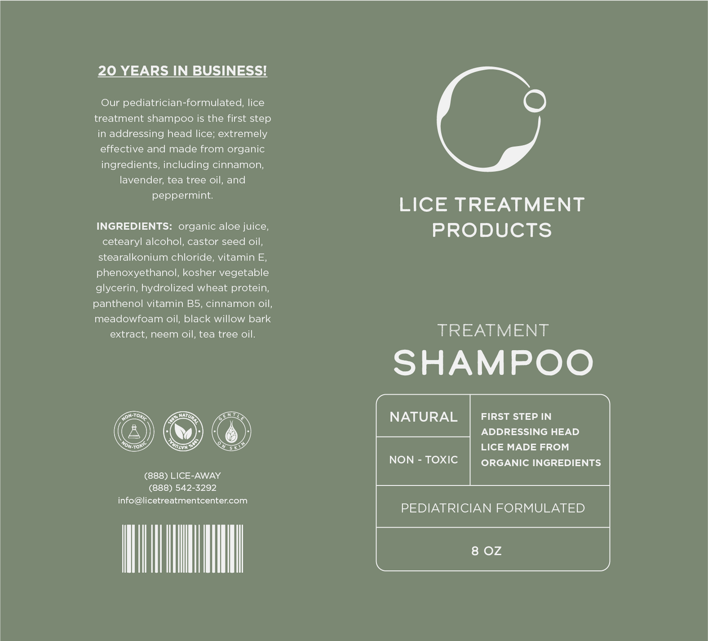 LTC® Lice Treatment Shampoo