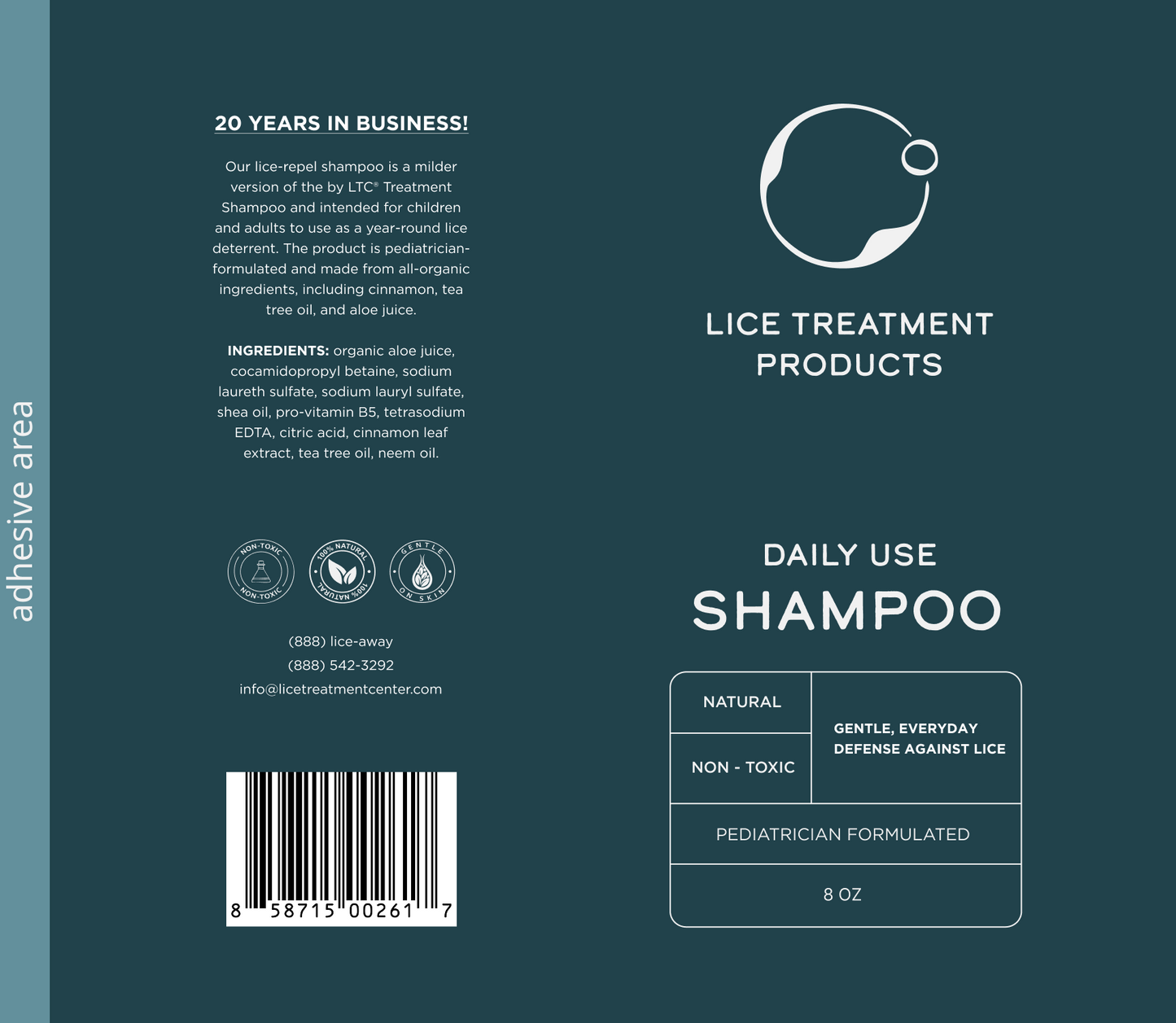 LTC® Fabric & Upholstery Lice Repellent Spray