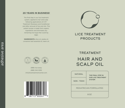 LTC® Hair & Scalp Lice Treatment Oil