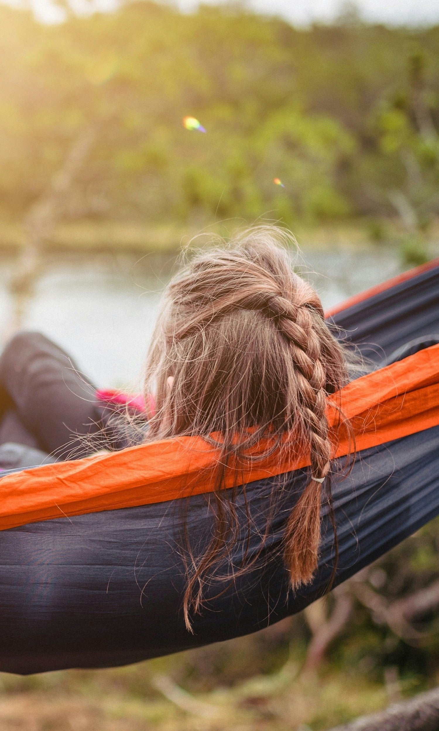 long hair kid summer camp